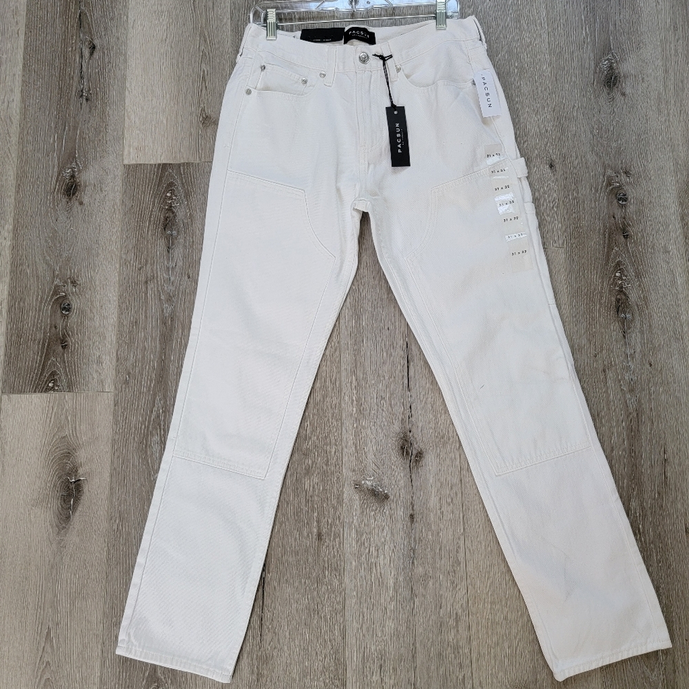 Pacsun Slim White Jeans 29x30
